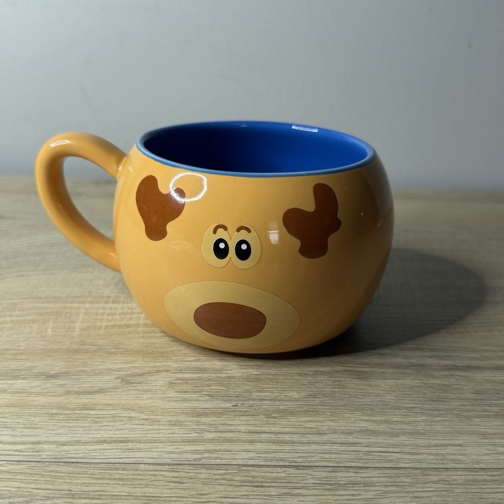 Temp-tations Flip and Sip Reindeer Mug 16 oz Winter Whimsy Holiday Coffee Cup